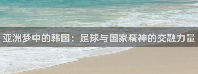 世界杯赛程表：亚洲梦中的韩国：足球与国家精神的交融力量