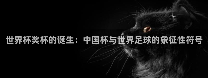 世预赛直播：世界杯奖杯的诞生：中国杯与世界足球的象征性符号